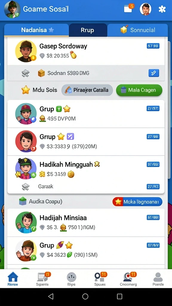 Beragam pilihan permainan menarik dalam aplikasi Review Aplikasi baru01.